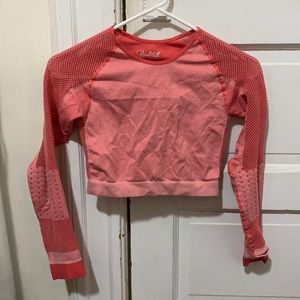 Bombshell long sleeve workout top